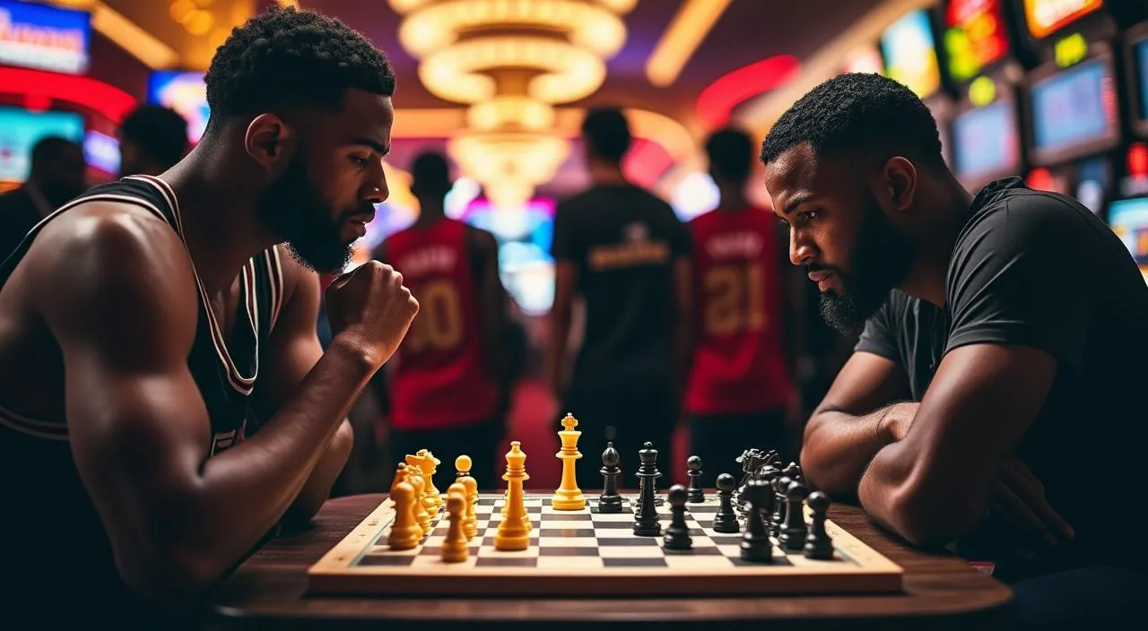 Duel stratégique : les stars de la NBA s'affrontent aux échecs