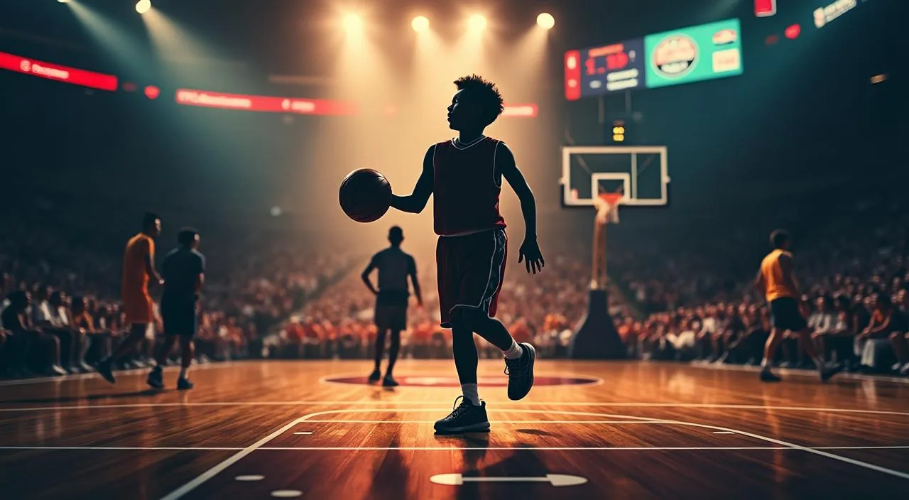 Un jeune prodige sur le chemin des légendes du basket